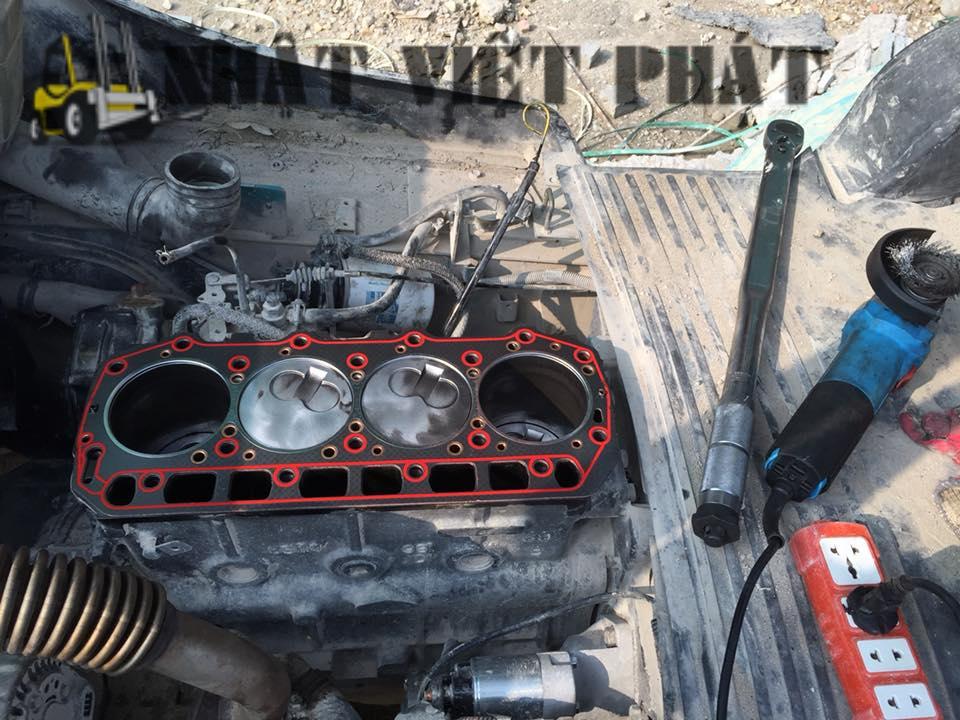 Sửa chữa xe nâng tại Bến Cát Bình Dương